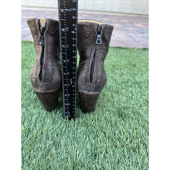 Rag & Bone Newbury Classic Brown Leather Ankle Boots Women's Booties Sz 41 US 11 - Picture 5 of 9